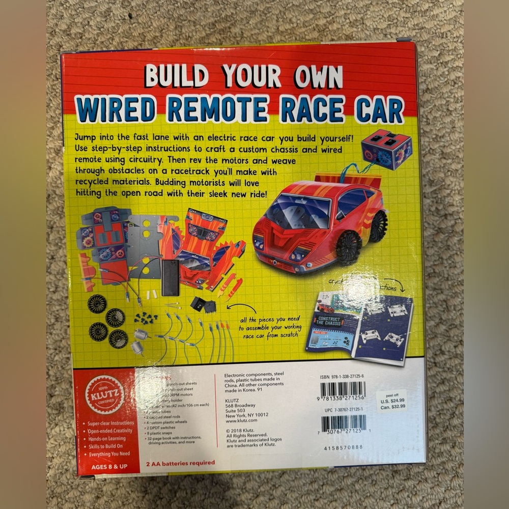 STEM Race-car Kit NIB